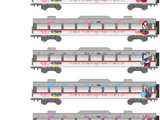 西武鉄道「ラブライブ!」スタンプラリー開催…ラッピング特急も運行 画像