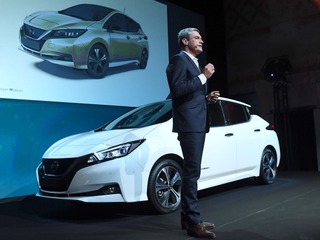 日産 リーフ 新型、欧州発売…部分自動運転など先進運転支援を搭載 画像