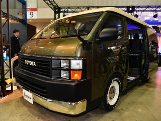 ハイエースやランクルをレトロにリノベーション、フレックス … 東京オートサロン2018詳細画像 画像