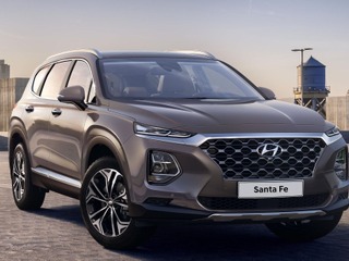 ヒュンダイの主力SUV、サンタフェ 新型の画像公開…ジュネーブモーターショー2018で発表へ 画像