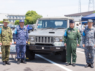 自衛隊「七十三式小型トラック」が子供たちに人気…筑フェス2018 画像