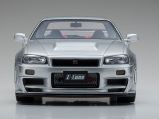 京商、ニスモR34 GT-R Zチューン 1/12スケールミニカーを発表へ…全日本模型ホビーショー2018 画像