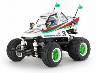電動RCバギー、タミヤ『グラスホッパー』コミカル仕様を発売へ…走っても転んでも 画像