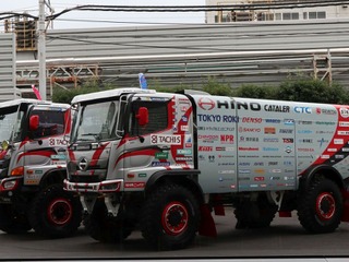 2019年ダカールラリー参戦、HINO Team SUGAWARA の新型車両は750馬力で総合5位以上を狙う 画像