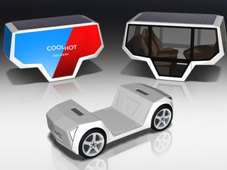 リンスピードが完全自動運転EVを小型化、ラストマイルに対応…CES 2019で発表へ 画像