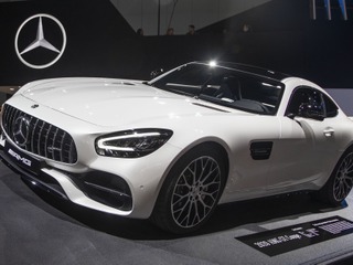 メルセデス AMG GT 改良新型、最新デジタルコクピット採用…ロサンゼルスモーターショー2018 画像