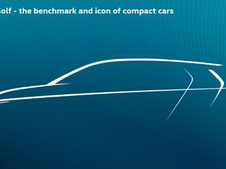 VW ゴルフ 次期型、スケッチ公開…48Vマイルドハイブリッド搭載へ 画像