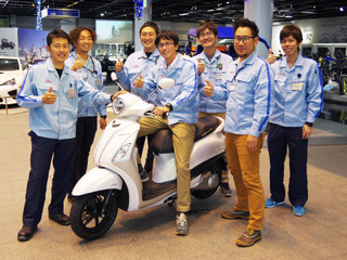 「ヤマハ初のハイブリッド」開発者に聞いた…鉛電池、アジア専用、そのねらいは?ホンダとの違いは? 画像