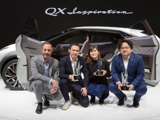 インフィニティの電動SUVコンセプト、3つのデザイン賞を受賞…デトロイトモーターショー2019 画像