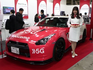 ドコモが GT-R で実証実験、300km/hの5Gハンドオーバー…オートモーティブワールド2019 画像