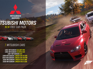 レースゲーム『Forza Horizon 4』、新たに三菱車を収録…ランエボ など7車種 画像