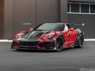 野生のコルベット現る!? ZR1ベースの「レッドタイガー」カスタム 画像