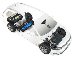 VW ゴルフ のCNG車に改良新型、航続は最大440kmに拡大…受注を欧州で開始 画像