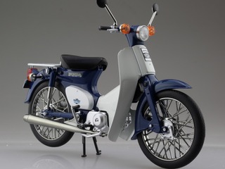 アオシマ、スーパーカブ3種発売へ 1/12完成品バイクシリーズ 画像