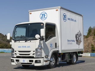 ZF、電動トラックのプロトタイプを発表…日本市場向けに開発 画像