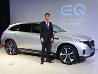 【メルセデスベンツ EQC】上野社長「コアバリューをそのままにゼロエミッションを実現」 画像