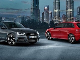 アウディ A3、スタイリッシュな限定車「ブラックスタイリング」発売 画像