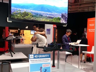 エアロネクスト、重心制御技術を活用したドローン試作機を出展…IFA 2019 画像