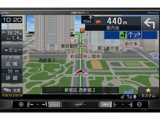 パイオニア、楽ナビ6機種を発売…9インチ大画面や低価格Bluetooth対応モデルなど 画像