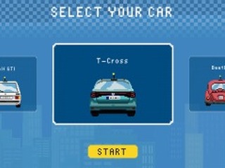 VW、スマホ向けアプリに新ゲーム「ランランワーゲン」を追加 Tクロス日本上陸記念 画像