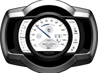 トライアンフ、新コネクティビティシステム発売へ 二輪車初の内蔵型GoProコントロールシステムを搭載 画像