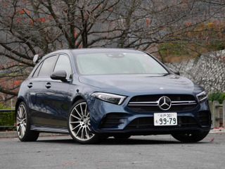 【メルセデスAMG A35 新型試乗】少し腕の立つドライバーに薦めたい…中村孝仁 画像