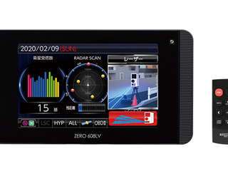 コムテック、GPSレーザー&レーダー探知機「ZERO 608LV」発売へ 最新レーザー式オービスに対応 画像
