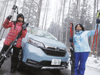 Honda フリード+ でウィンタースポーツへ… 雪道&大荷物でも安心できるコンパクトミニバン 画像