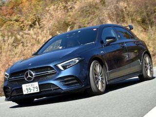 【メルセデスAMG A35 新型試乗】思わずニヤける“本物”のエグゾーストサウンド…九島辰也 画像
