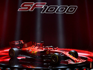 【F1】フェラーリ、通算1000レース目を戦う今季型「SF1000」を発表 画像
