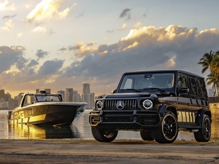 メルセデスAMG G63 新型にワンオフ、高級パワーボートとのコラボモデル 画像