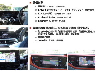AI音声アシスタント比較テスト、メルセデス対BMWは引き分け 画像