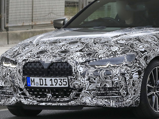 BMW史上最大!? 新型『4シリーズ 』のキドニーグリル、市販形状を完全スクープ 画像