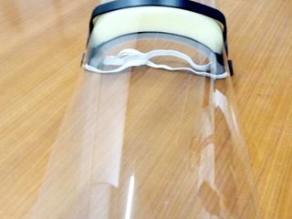 スバル、医療用フェイスシールドを生産 5月末までに7400個提供 画像
