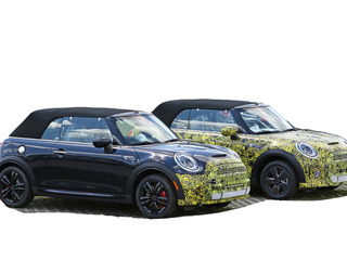 MINI コンバーチブル クーパーS & JCW が大幅改良へ…フロントマスクを刷新 画像