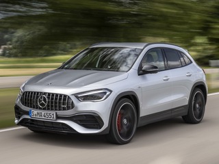 メルセデスベンツ GLA 新型に頂点、421馬力の「AMG 45」…欧州発売 画像