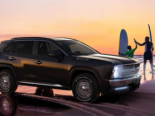 光岡初のSUV『バディ』、デザイン初公開…ベースはRAV4? 画像