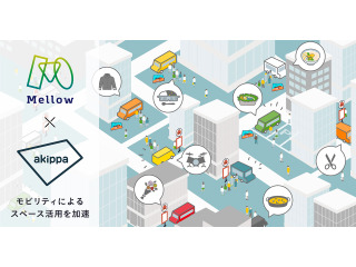 akippaとMellowが提携、駐車場へのキッチンカー出店などモビリティによるスペース活用を加速 画像