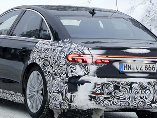 アウディ A8 改良新型、フロントグリル&デジタルライトが大きく変わる!? 画像