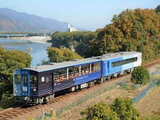 JR四国のトロッコ列車が京都に…『藍よしのがわトロッコ』 2月20日にお目見え 画像