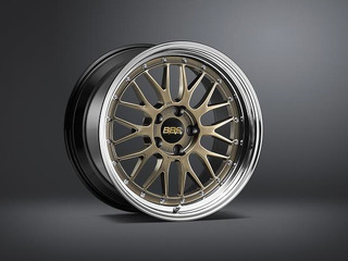 BBS アルミ鍛造2ピースホイール「LM」、ゴールドカラーの限定モデル発売へ 画像