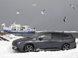 【スバル レヴォーグ 新型試乗】スバルはやっぱり雪が似合う!新型レヴォーグで走った津軽海峡・冬景色…河西啓介 画像