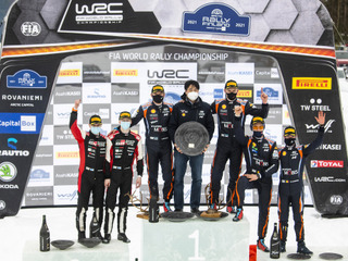 【WRC 第2戦】ヒュンダイのタナクが優勝、トヨタの20歳ロバンペラが2位でポイントトップ浮上…勝田は2戦連続6位 画像
