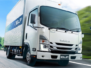 いすゞ エルフ 改良新型発売、交差点警報を搭載…国内小型トラック初 画像