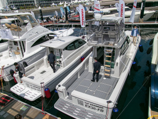 ヤンマー、フラッグシップ EX34-HT と EX38-FB を展示、インテリアアレンジのサンプルコーナーも…ジャパンボートショー2021 画像