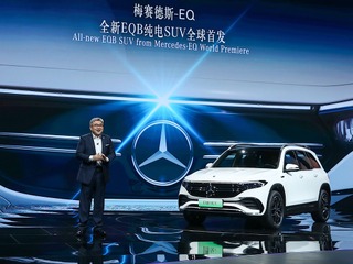 メルセデスベンツ GLB のEV『EQB』、航続478km…上海モーターショー2021 画像