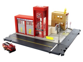 「マッチボックス」の消防署セットがついに日本発売---サイレンが鳴る! リアル! 画像
