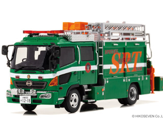警視庁機動救助車「日野レンジャー」、1/43スケールで再現…500台限定で予約開始 画像