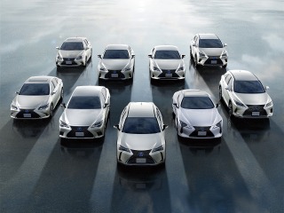レクサス、電動車のグローバル累計販売200万台…RX400hから16年で達成 画像