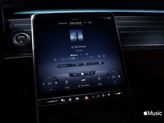 メルセデスベンツ、「Apple Music」車載化…新世代インフォテインメント「MBUX」に 画像